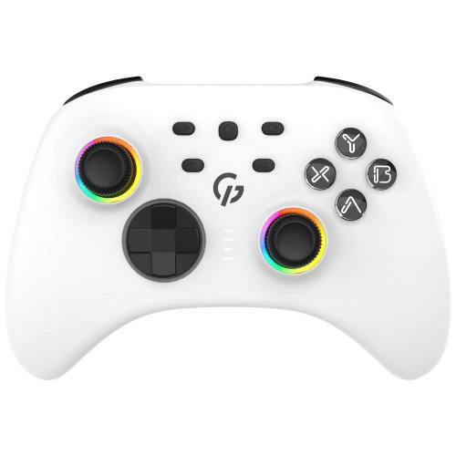 Купить Игровой манипулятор GamePro GPX13 RGB Wireless White - цена в Харькове, Киеве, Днепре, Одессе
в интернет-магазине Telemart фото