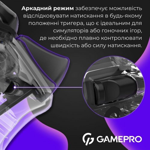 Ігровий маніпулятор GamePro GPX13 RGB Wireless Transparent купити в Україні: Київ, Львів, Хмельницький, Тернопіль, Івано-Франківськ | Низька ціна, відгуки, характеристики від TELEMART фото