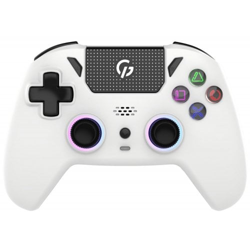 Купить Игровой манипулятор GamePro GPS13 RGB Wireless White - цена в Харькове, Киеве, Днепре, Одессе
в интернет-магазине Telemart фото