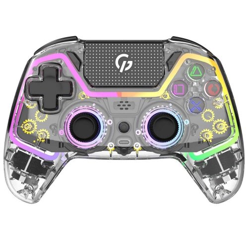Ігровий маніпулятор GamePro GPS13 RGB Wireless Transparent купити в Україні: Київ, Львів, Хмельницький, Тернопіль, Івано-Франківськ | Низька ціна, відгуки, характеристики від TELEMART фото