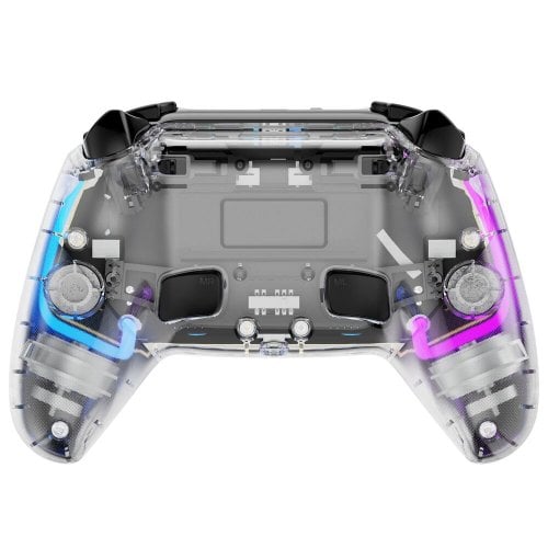 Купить Игровой манипулятор GamePro GPS13 RGB Wireless Transparent - цена в Харькове, Киеве, Днепре, Одессе
в интернет-магазине Telemart фото