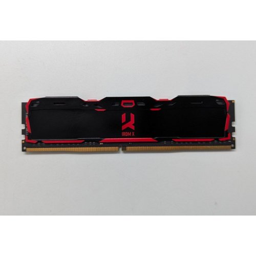 Озп GoodRAM DDR4 8GB 3200Mhz IRDM X Black (IR-X3200D464L16SA/8G) (Відновлено продавцем, 706615) купити з перевіркою сумісності: огляд, характеристики, ціна у Києві, Львові, Вінниці, Хмельницькому, Івано-Франківську, Україні | інтернет-магазин TELEMART.UA фото