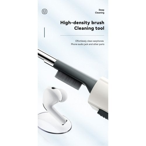 Купить Набор для чистки Essager 5 in 1 Cleaning Brush (EQJ05-QF02) White/Grey - цена в Харькове, Киеве, Днепре, Одессе
в интернет-магазине Telemart фото