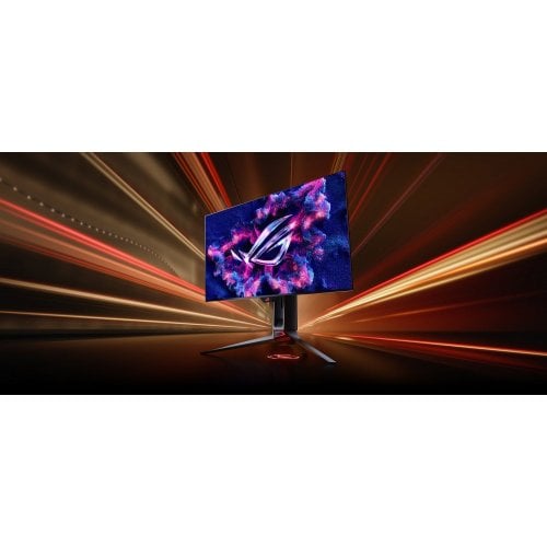 Купити Монітор Asus 26.5" ROG Swift OLED PG27AQDP (90LM0A20-B01A70) Black (Вскрито пакування, 706827) - ціна в Києві, Львові, Вінниці, Хмельницькому, Франківську, Україні | інтернет-магазин TELEMART.UA фото