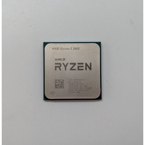 Купить Процессор AMD Ryzen 5 3600 3.6(4.2)GHz 32MB sAM4 Tray (100-000000031) (Восстановлено продавцом, 706864) с проверкой совместимости: обзор, характеристики, цена в Киеве, Днепре, Одессе, Харькове, Украине | интернет-магазин TELEMART.UA фото