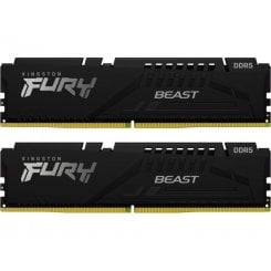 Озп Kingston DDR5 32GB (2x16GB) 6000Mhz FURY Beast (KF560C36BBEK2-32) (Відновлено продавцем, 706867)