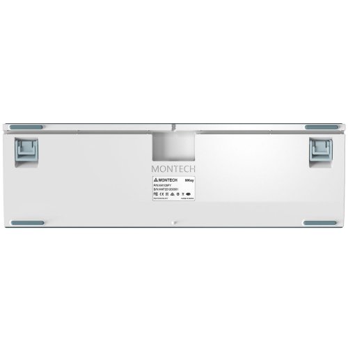 Купить Клавиатура Montech MKey Freedom RGB Mechanical GateronG Pro 2.0 Red Switch (MK105FR) Blue/White - цена в Харькове, Киеве, Днепре, Одессе
в интернет-магазине Telemart фото