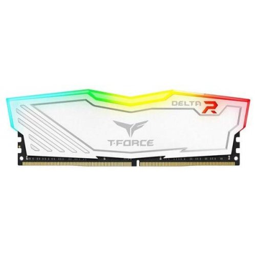 Продати ОЗП Team DDR4 16GB (2x8GB) 2666Mhz T-Force Delta RGB White (TF4D416G2666HC15BDC01) за Trade-In у інтернет-магазині Телемарт - Київ, Дніпро, Україна фото