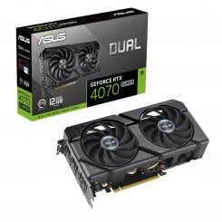 Уцінка відеокарта Asus Dual GeForce RTX 4070 SUPER EVO 12228MB (DUAL-RTX4070S-12G-EVO) (Сліди використання, 707194)