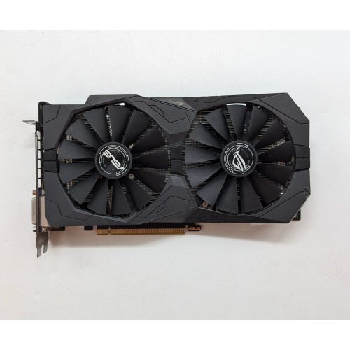 Відеокарта Asus ROG Radeon RX 570 STRIX 4096MB (ROG-STRIX-RX570-O4G-GAMING) (Відновлено продавцем, 707279) купити з перевіркою сумісності: огляд, характеристики, ціна у Києві, Львові, Вінниці, Хмельницькому, Івано-Франківську, Україні | інтернет-магазин TELEMART.UA фото