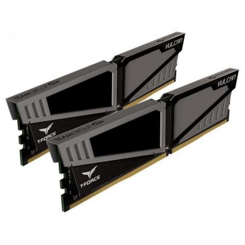 Продати ОЗП Team DDR4 16GB (2x8GB) 2666Mhz T-Force Vulcan Gray (TLGD416G2666HC15BDC01) за Trade-In у інтернет-магазині Телемарт - Київ, Дніпро, Україна фото