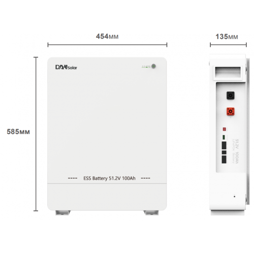 Купить Аккумуляторная батарея DAH Solar LiFePO4 51.2V 100Ah 5.12KWh (LPS5120) - цена в Харькове, Киеве, Днепре, Одессе
в интернет-магазине Telemart фото