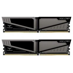 ОЗУ Team DDR4 32GB (2x16GB) 2666Mhz T-Force Vulcan Gray (TLGD432G2666HC15BDC01)