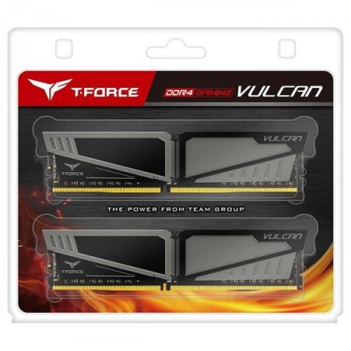 Продать ОЗУ Team DDR4 32GB (2x16GB) 2666Mhz T-Force Vulcan Gray (TLGD432G2666HC15BDC01) по Trade-In интернет-магазине Телемарт - Киев, Днепр, Украина фото
