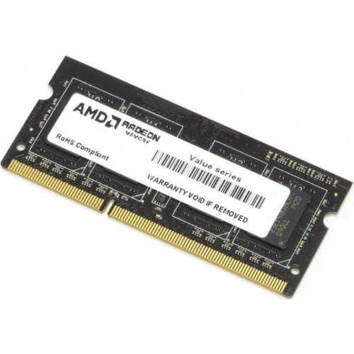 Продать ОЗУ AMD SODIMM DDR3 4GB 1600Mhz (R534G1601S1S-UOBULK) по Trade-In интернет-магазине Телемарт - Киев, Днепр, Украина фото