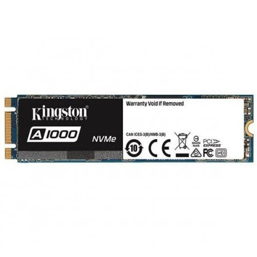 Купить Ssd-диск Kingston A1000 TLC 240GB M.2 (2280 PCI-E) (SA1000M8/240G) (Восстановлено продавцом, 707665) с проверкой совместимости: обзор, характеристики, цена в Киеве, Днепре, Одессе, Харькове, Украине | интернет-магазин TELEMART.UA фото