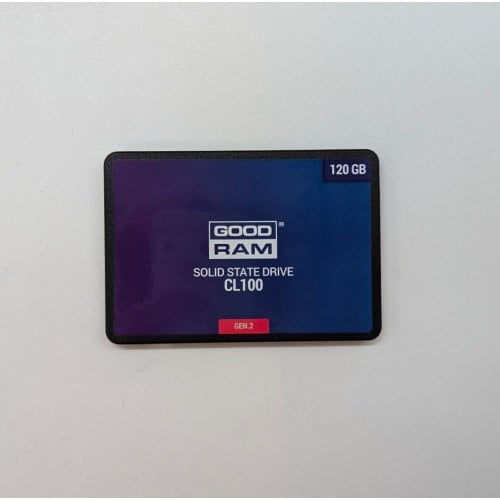 Купить Ssd-диск GoodRAM CL100 Gen.2 3D NAND TLC 120GB 2.5" (SSDPR-CL100-120-G2) (Восстановлено продавцом, 707668) с проверкой совместимости: обзор, характеристики, цена в Киеве, Днепре, Одессе, Харькове, Украине | интернет-магазин TELEMART.UA фото