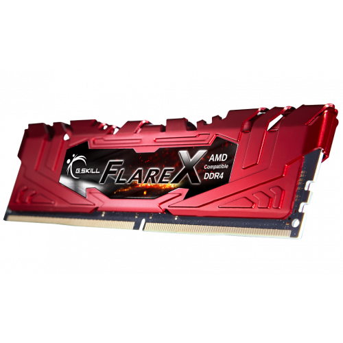 Продать ОЗУ G.Skill DDR4 16GB (2x8GB) 2400Mhz Flare X Red for AMD (F4-2400C15D-16GFXR) по Trade-In интернет-магазине Телемарт - Киев, Днепр, Украина фото