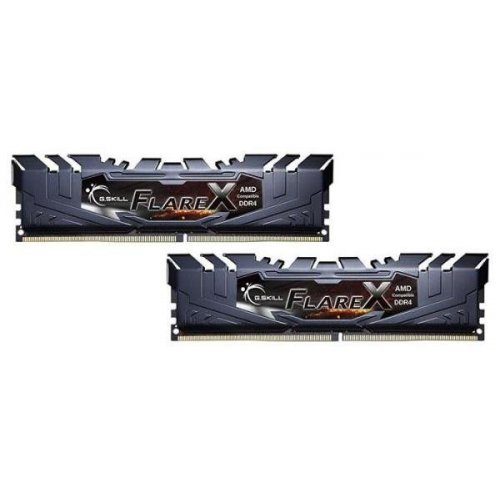 Продати ОЗП G.Skill DDR4 32GB (2x16GB) 2400Mhz Flare X Black For AMD (F4-2400C15D-32GFX) за Trade-In у інтернет-магазині Телемарт - Київ, Дніпро, Україна фото