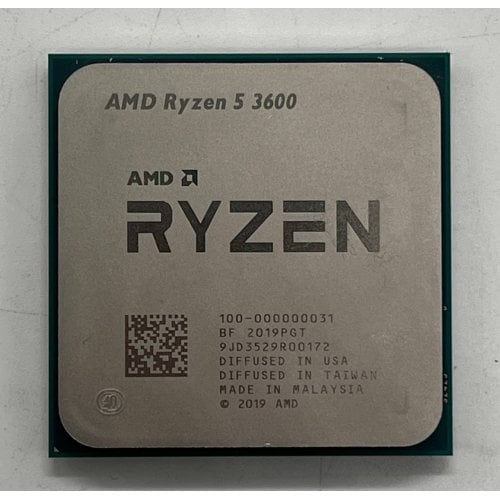 Купить Процессор AMD Ryzen 5 3600 3.6(4.2)GHz 32MB sAM4 Tray (100-000000031) (Восстановлено продавцом, 707950) с проверкой совместимости: обзор, характеристики, цена в Киеве, Днепре, Одессе, Харькове, Украине | интернет-магазин TELEMART.UA фото