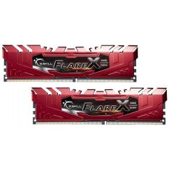 ОЗП G.Skill DDR4 32GB (2x16GB) 2400Mhz Flare X Red For AMD (F4-2400C16D-32GFXR)