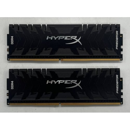 Купить Озу HyperX DDR4 16GB (2x8GB) 3333Mhz Predator (HX433C16PB3K2/16) (Восстановлено продавцом, 707965) с проверкой совместимости: обзор, характеристики, цена в Киеве, Днепре, Одессе, Харькове, Украине | интернет-магазин TELEMART.UA фото