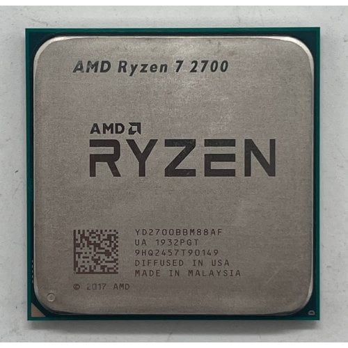 Купить Процессор AMD Ryzen 7 2700 3.2(4.1)GHz 16MB sAM4 Tray (YD2700BBM88AF) (Восстановлено продавцом, 708029) с проверкой совместимости: обзор, характеристики, цена в Киеве, Днепре, Одессе, Харькове, Украине | интернет-магазин TELEMART.UA фото