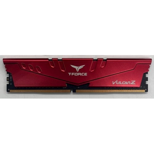 Купить Озу Team DDR4 8GB 3200Mhz Vulcan Z Red (TLZRD48G3200HC16CBK) (Восстановлено продавцом, 708090) с проверкой совместимости: обзор, характеристики, цена в Киеве, Днепре, Одессе, Харькове, Украине | интернет-магазин TELEMART.UA фото