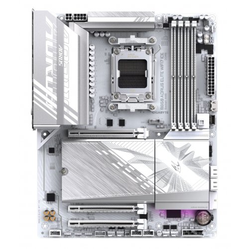 Photo Motherboard Gigabyte B850 AORUS ELITE WIFI7 ICE (sAM5, AMD B850)