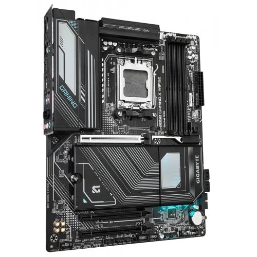 Купить Материнская плата Gigabyte B850 GAMING X WIFI6E (sAM5, AMD B850) с проверкой совместимости: обзор, характеристики, цена в Киеве, Днепре, Одессе, Харькове, Украине | интернет-магазин TELEMART.UA фото