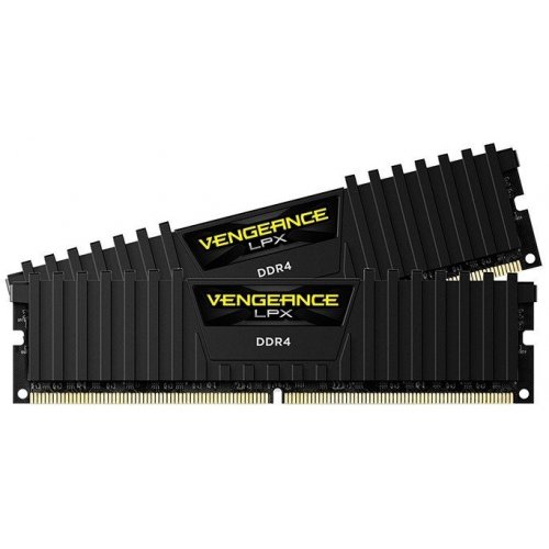 Купить Озу Corsair DDR4 16GB (2x8GB) 3200Mhz Vengeance LPX (CMK16GX4M2B3200C16) Black (Восстановлено продавцом, 708338) с проверкой совместимости: обзор, характеристики, цена в Киеве, Днепре, Одессе, Харькове, Украине | интернет-магазин TELEMART.UA фото