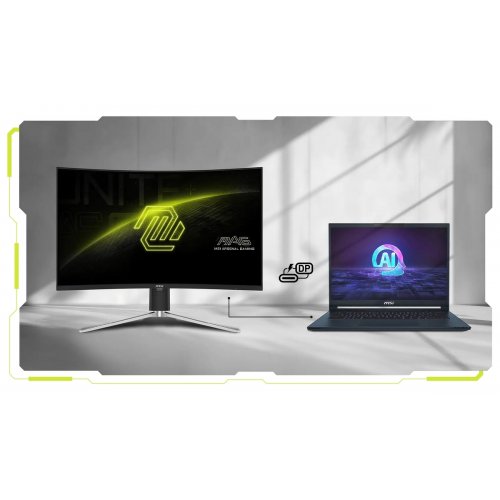 Купить Монитор MSI 31.5" MAG 325CQRXF E2 Black - цена в Харькове, Киеве, Днепре, Одессе
в интернет-магазине Telemart фото