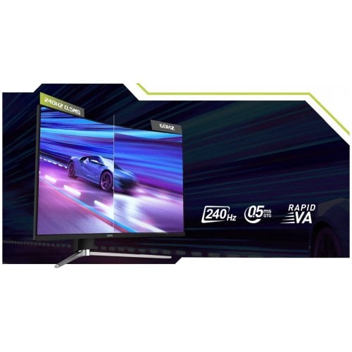 Купить Монитор MSI 31.5" MAG 325CQRXF E2 Black - цена в Харькове, Киеве, Днепре, Одессе
в интернет-магазине Telemart фото