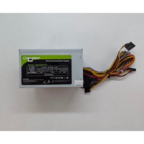 Купить Блок питания GAMEMAX GM-400 400W (GM-400) OEM (Восстановлено продавцом, 708852) с проверкой совместимости: обзор, характеристики, цена в Киеве, Днепре, Одессе, Харькове, Украине | интернет-магазин TELEMART.UA фото