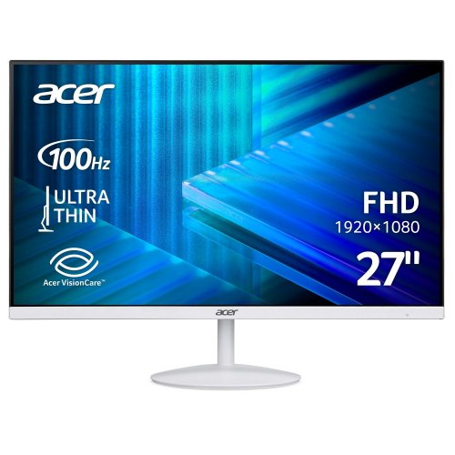 Монитор Acer 27" SA272Ewmix (UM.HS2EE.E18) White купить в Украине: Киев, Днепр, Харьков, Одесса  | Низкая цена, отзывы, характеристики от TELEMART фото