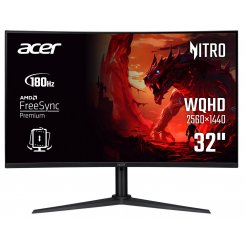 Монітор Acer 31.5" XZ320QUS3bmiiphx (UM.JX0EE.305) Black / VA / 180 Гц Монітор Acer 31.5