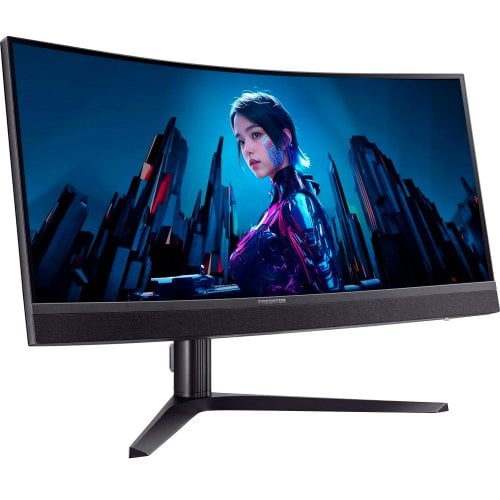 Купить Монитор Acer 34" Predator X34V3bmiiphuzx (UM.CXXEE.301) Black - цена в Харькове, Киеве, Днепре, Одессе
в интернет-магазине Telemart фото