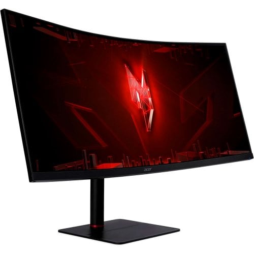 Купить Монитор Acer 34" XV345CURV3bmiphuzx (UM.CX5EE.301) Black - цена в Харькове, Киеве, Днепре, Одессе
в интернет-магазине Telemart фото