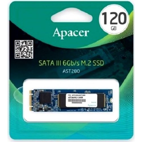 Photo SSD Drive Apacer AST280 TLC 120GB M.2 (2280 SATA) (AP120GAST280-1)