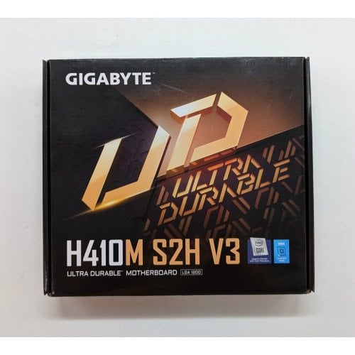 Материнська плата Gigabyte H410M S2H V3 (s1200, Intel H510) (Відновлено продавцем, 708900) купити з перевіркою сумісності: огляд, характеристики, ціна у Києві, Львові, Вінниці, Хмельницькому, Івано-Франківську, Україні | інтернет-магазин TELEMART.UA фото