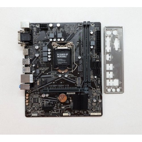 Материнська плата Gigabyte H410M S2H V3 (s1200, Intel H510) (Відновлено продавцем, 708900) купити з перевіркою сумісності: огляд, характеристики, ціна у Києві, Львові, Вінниці, Хмельницькому, Івано-Франківську, Україні | інтернет-магазин TELEMART.UA фото