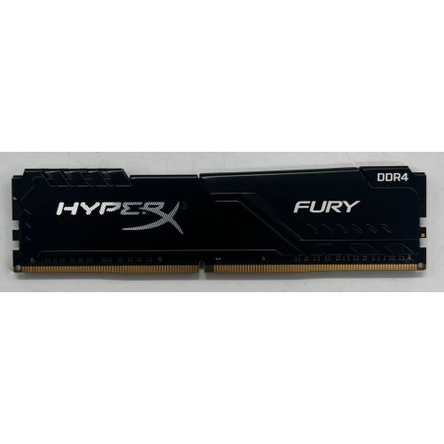 Купить Озу HyperX DDR4 16GB 3000Mhz FURY Black (HX430C15FB3/16) (Восстановлено продавцом, 708960) с проверкой совместимости: обзор, характеристики, цена в Киеве, Днепре, Одессе, Харькове, Украине | интернет-магазин TELEMART.UA фото