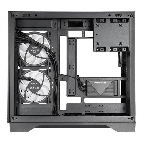 Photo CHIEFTEC VISIO Tempered Glass without PSU (GM-30B-TG-OP) Black