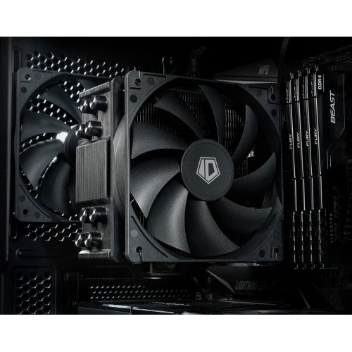 Кулер ID-Cooling SE-214-XT (SE-214-XT BLACK) купити з перевіркою сумісності: огляд, характеристики, ціна у Києві, Львові, Вінниці, Хмельницькому, Івано-Франківську, Україні | інтернет-магазин TELEMART.UA фото