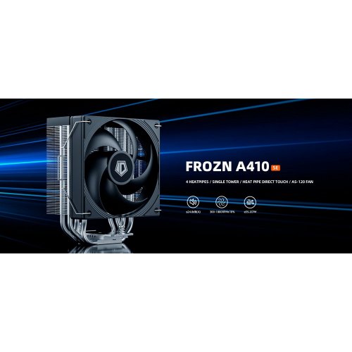 Купить Кулер ID-Cooling FROZN A410 SE (FROZN A410 SE) с проверкой совместимости: обзор, характеристики, цена в Киеве, Днепре, Одессе, Харькове, Украине | интернет-магазин TELEMART.UA фото