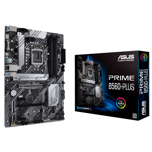 Материнська плата Asus PRIME B560-PLUS (s1200, Intel B560) (Відновлено продавцем, 709187) купити з перевіркою сумісності: огляд, характеристики, ціна у Києві, Львові, Вінниці, Хмельницькому, Івано-Франківську, Україні | інтернет-магазин TELEMART.UA фото