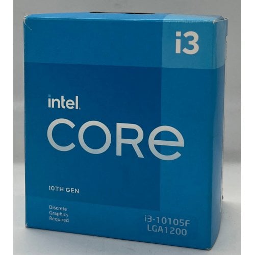 Купить Процессор Intel Core i3-10105F 3.7(4.4)GHz 6MB s1200 Box (BX8070110105F) (Восстановлено продавцом, 709196) с проверкой совместимости: обзор, характеристики, цена в Киеве, Днепре, Одессе, Харькове, Украине | интернет-магазин TELEMART.UA фото