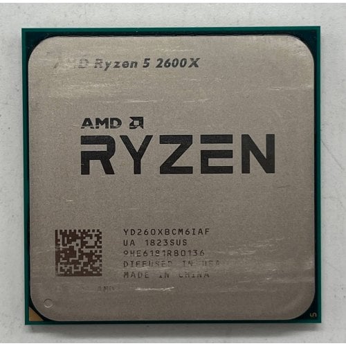 Процесор AMD Ryzen 5 2600X 3.6(4.2)GHz 16MB sAM4 Tray (YD260XBCAFMPK) (Відновлено продавцем, 709197) купити з перевіркою сумісності: огляд, характеристики, ціна у Києві, Львові, Вінниці, Хмельницькому, Івано-Франківську, Україні | інтернет-магазин TELEMART.UA фото