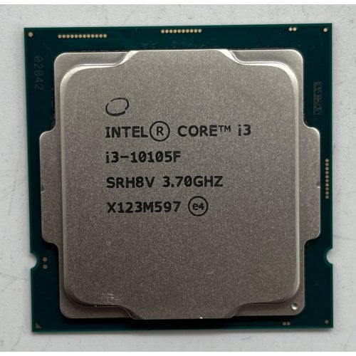 Купить Процессор Intel Core i3-10105F 3.7(4.4)GHz 6MB s1200 Tray (CM8070104291323) (Восстановлено продавцом, 709428) с проверкой совместимости: обзор, характеристики, цена в Киеве, Днепре, Одессе, Харькове, Украине | интернет-магазин TELEMART.UA фото