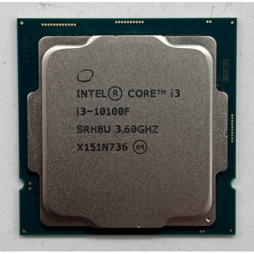 Купить Процессор Intel Core i3-10100F 3.6(4.3)GHz 6MB s1200 Tray (CM8070104291318) (Восстановлено продавцом, 709432) с проверкой совместимости: обзор, характеристики, цена в Киеве, Днепре, Одессе, Харькове, Украине | интернет-магазин TELEMART.UA фото